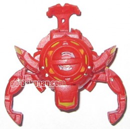 Red Pyrus Quakix Gorem 850G, Top View 