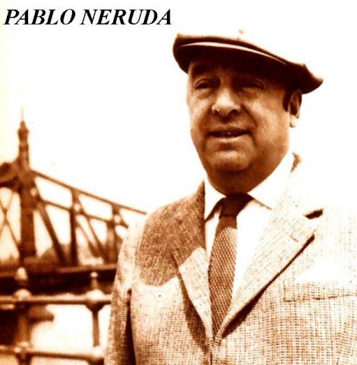 Pablo Neruda (July 12, 1904  September 23, 1973) was the pen name and, later, legal name of the Chilean poet and politician Neftal Ricardo Reyes Basoalto.