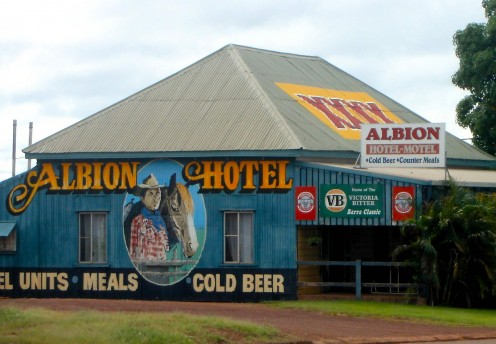 Ala carte at the Albion - ala horse and cart perhaps
