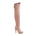 I thought that these Pink Steve Madden Boots were absolutely adorable. These available at journeys/ Shi . price 129.00