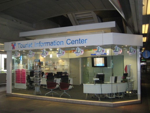 Bangkok Tourist Information Center in Siam BTS station