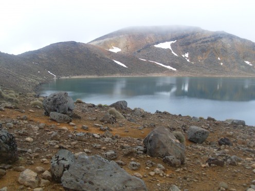 Blue Lake, Tongariro Crossing