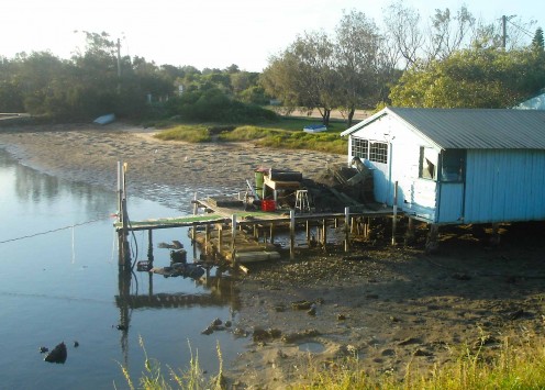 Old fishing dock at Yamba