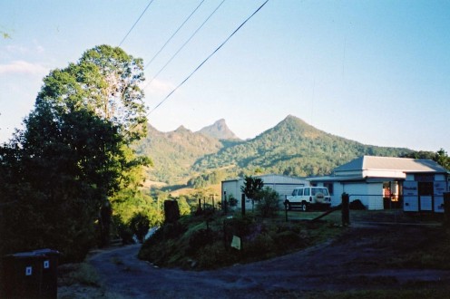 Woollumbin/Mt Warning, as viewed from Uki