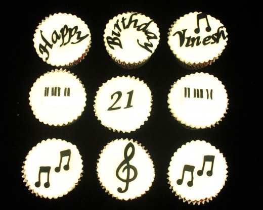 Musical notes, words and numbers cut using FMM Cutters