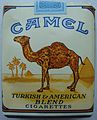 Pack of camel cigarettes