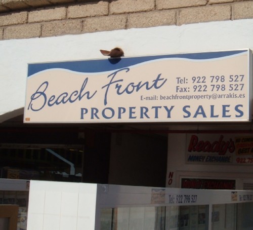 Beach front property sales