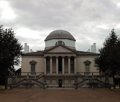 Chiswick House (1729) designed by William Kent and Lord Burlington