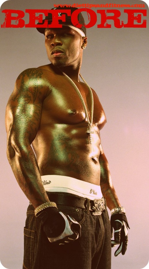 50 Cent before the Master Cleanse