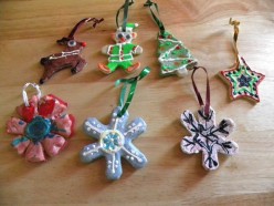 How to Make Bread Dough Christmas Ornaments