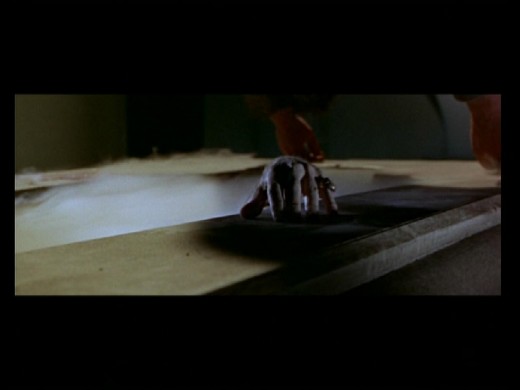 Dracula (Christopher Lee) emerges from his tomb in Dracula, Prince of Darkness