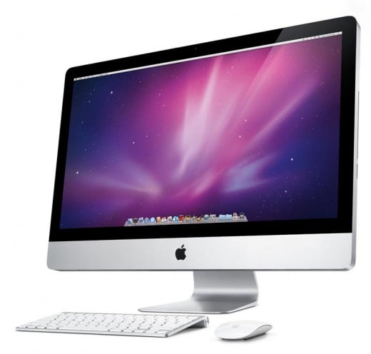 Apple iMac MC510LL\A Desktop has a 27 inch brilliant LED back lit edge to edge glass display perfect for gaming, watching videos and HD quality movies