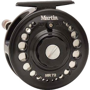 Martin Fly Fishing Multiplier 3:1 Ratio Fly Fishing Reel with Disk-Drag