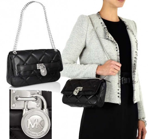 Michael by Michael Kors Small Quilted Hamilton Shoulder Bag