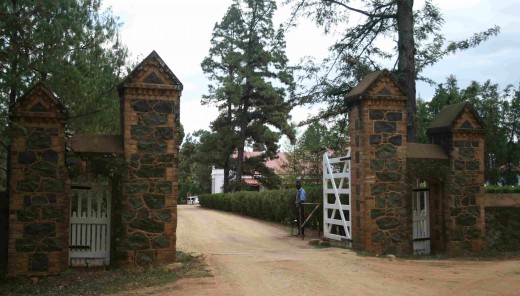 The main gates