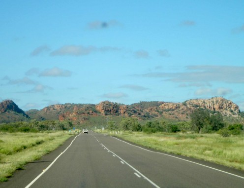 The road to Mt. Isa