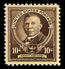 Booker T Washington Stamp