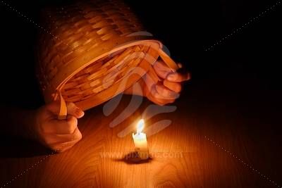 Hiding your light under a bushel