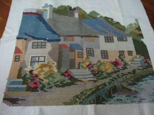 Another beautiful scenery I stitched