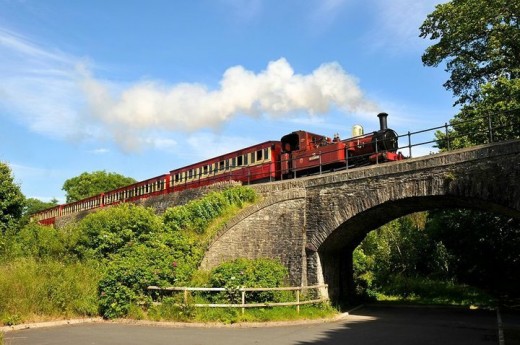 The Isle of Man Railway - come and travel on an original Victorian steam railway and ride back in time.  David Lloyd-Jones 2010