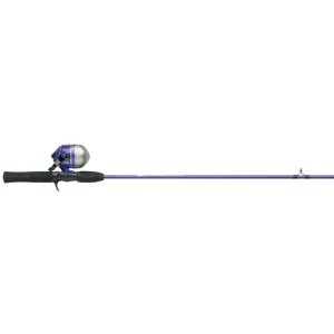 Shakespeare Two-Piece Medium Action Spectrum Spincast Combo (5-Feet 6-Inch, Colors May Vary)