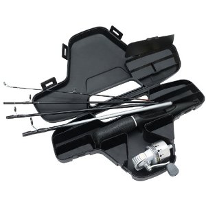 Daiwa Minisystem Minicast Ultra-Compact Spincast Reel and Rod Combo in Hard Carry Case