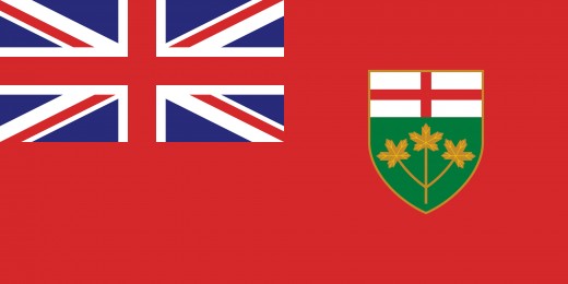Ontario provincial flag