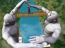 It is high, true, but is it high enough? God's vantage point is higher.