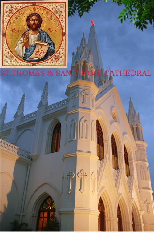san thome cathedral, chennai