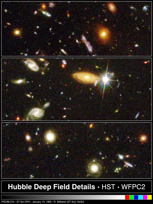 exploration of the universe Hubble's deep space