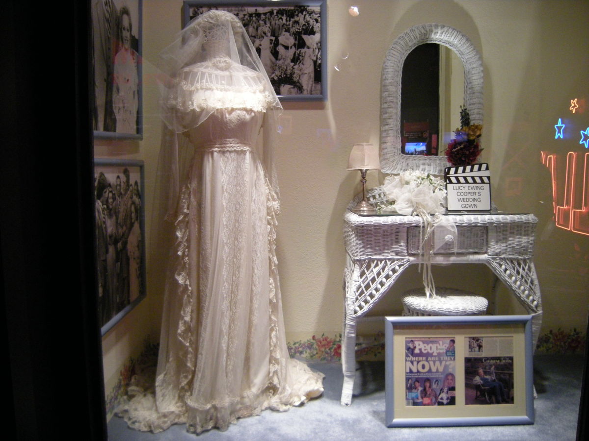 Lucy's actual wedding dress