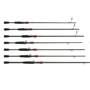 Abu Garcia 1-Piece Vendetta Series Baitcast Rod