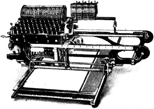The old fashioned way to enter financial information into books and ledgers.