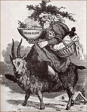 Santa and Goat