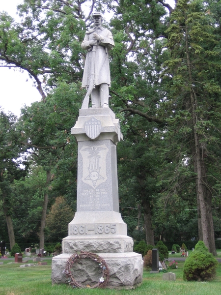 Civil War Memorial Maine Cemetery