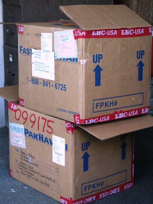 Outreach Relief Boxes