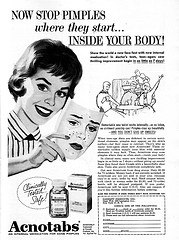 60s magazine ad for acne product Photo Credit: Uh...Bob from flickr.com