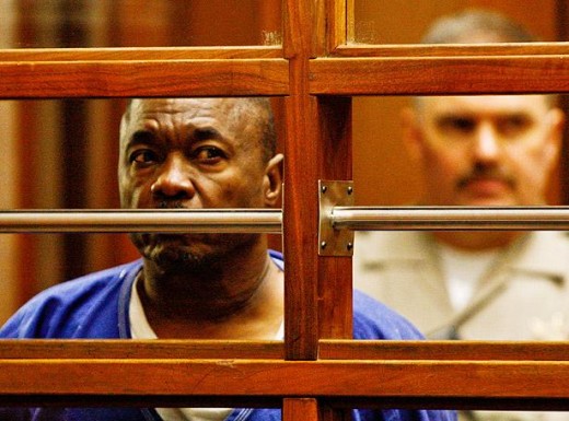 Lonnie David Franklin Jr., Grim Sleeper suspect as he appears in an LA Superior Court .