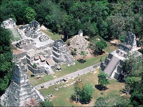Tikal is one of many Maya temple city complexes that served to mark the days and seasons for festivities, sacrifices, watch the sky and to forecast the future.