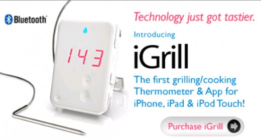 iGrill is an app for checking the temperature of your foods at home.