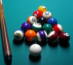 Clenched Butt Behind the 8-Ball