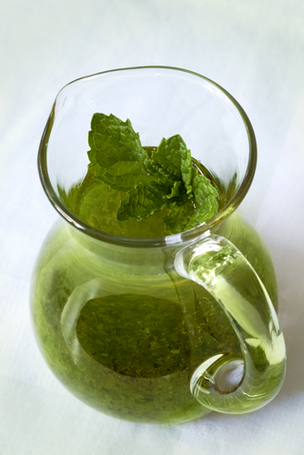 Home-made Mint Sauce: easy to make & so much nicer! Image:  Robyn Mackenzie|Shutterstock.com