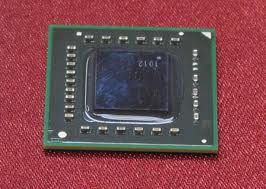 The AMD fusion chip is about the size of a nickle.