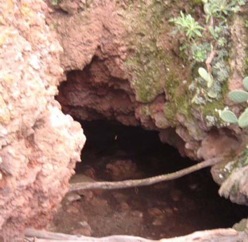 Cave in the Barranco de las Cuevas