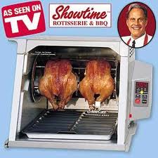 Your party is not a rotisserie oven!