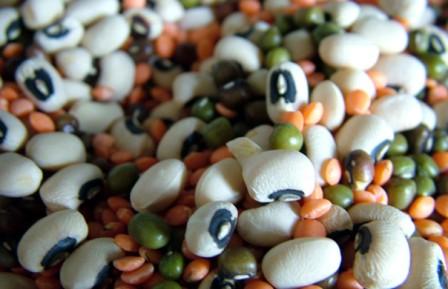 Black-eyed peas with barley