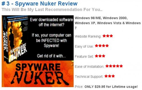 Spyware Nuker