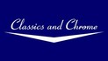 Classics and Chrome Logo in Deep Royal Blue and White