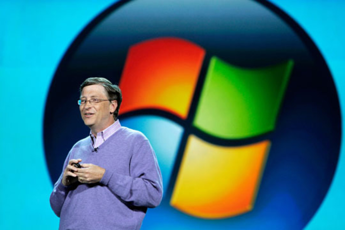 Billionaire Bill Gates the Microsoft Windows