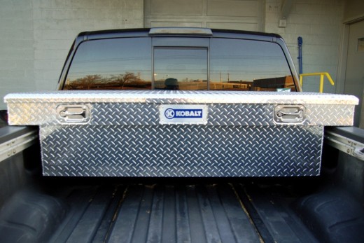 I got my new toolbox bolted in today.  I'm pretty pumped about it!